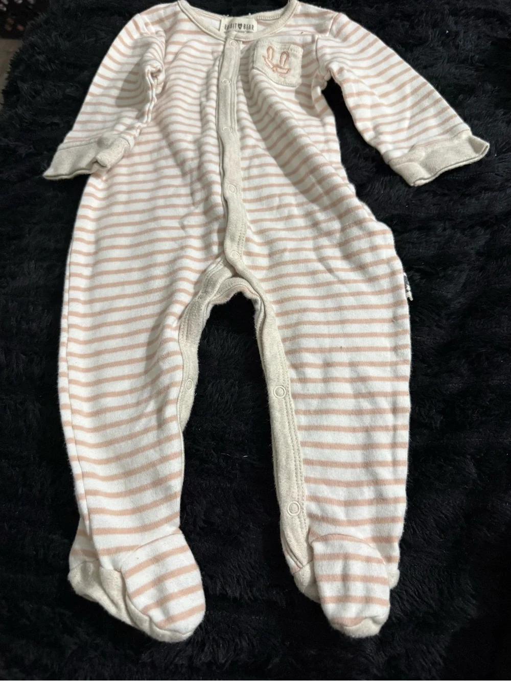 Carter's Girls' One-Piece Footies - Pink, Mint, Navy, Gray, Cream Bundle 6-9M